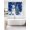 Navy Blue, variant on Coral Sage Green Window Curtains Panels with Grommet, Coastal White Ocean Marine Nautical Beach Kitchen Cafe Curtain Draperies Window Treatment Set for Living Room/Bedroom/Laundry/Bathroom, 84x63