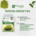 thumbnail image 3 of Japanese Matcha Green Tea Capsules 1000mg Per Serving I 60 Vegan Matcha Capsules I High Strength Green Tea Supplement I No Artificial Flavours or Colourings I Made in The UK by Prowise Healthcare, 3 of 6