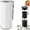 White, variant on Portable Sunflower Seed Spit Cup with Shell Storage, 3D Printed Compartment Snack Container for Pistachios & Seeds, Mess-Free Snacking for Car, Travel, Baseball Games (White)