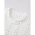 thumbnail image 6 of Sewkxo Men's Knitted Tank Tops Casual Sleeveless Shirt Summer Lightweight Trendy Light Tank Tops,White S, 6 of 8