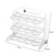 thumbnail image 3 of Titular De Huevo Soporte plegable para huevos de 3 capas, 24 rejillas, estante de almacenamiento para huevos, dispositivo para ahorrar espacio (transparente) Tmvgtek Libre de BPA, 3 of 6