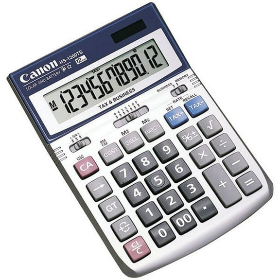 CanonÂ® Hs1200ts 12-digit Calculator