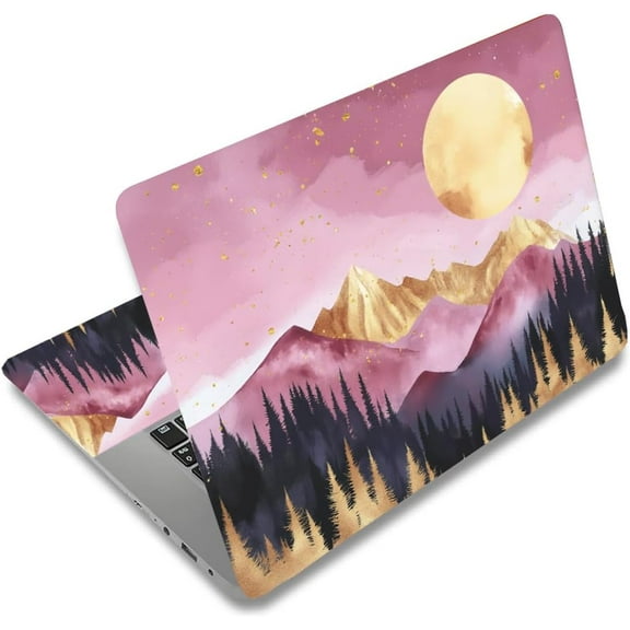 Abstract Mountains Laptop Skin Sticker Decal Universal Laptops Notebook Skin Sticker 12 13 13.3 14 15 15.4 15.6 Inches Vinyl Laptop Cover Stickers Removable Notebook Personalized Protector