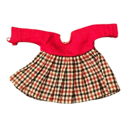 Ginny Vogue Doll Co Long Sleeve Lace Trim Dress