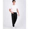 thumbnail image 5 of Real Essentials 3 Pack: Men's Tech Fleece Ultra-Soft Warm Jogger Athletic Sweatpants with Pockets (Available In Big & Tall), 5 of 6