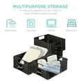 thumbnail image 6 of Best Choice Products Set of 4 12in Woven Water Hyacinth Pantry Baskets w/ Chalkboard Label, Chalk Marker - Black, 6 of 7