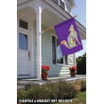thumbnail image 4 of Toland Home Garden Animal Spirits- Howling Wolf Indigenous Howling Wolf Flag Double Sided 28x40 Inch, 4 of 5