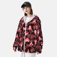 thumbnail image 3 of Lsque Ladybugs and Red Hearts UPF 50+ Lightweight Sun Protection Men's Women's Long Sleeve Shirt, Hoodie Performance -3X-Large, 3 of 9