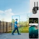 thumbnail image 4 of Cámaras de seguridad digitales, cámaras WiFi de 2,4 GHz y 5G para seguridad del hogar, cámaras 1080P con vista de 360°, audio bidireccional y minicámara web con detección de movimiento., 4 of 9