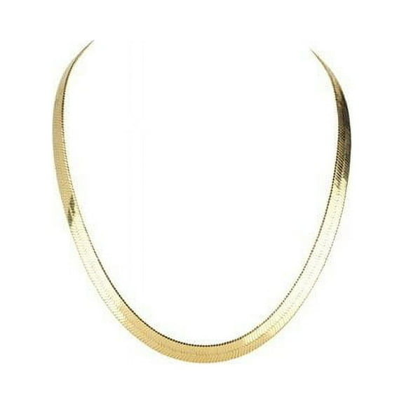 Gold Filled Herringbone Flat Chain 20"