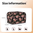 thumbnail image 5 of Lsque Rose Flowers Print 2 Slice Toaster Cover , Kitchen Appliance Dustproof Protector , Toaster Protector Dustproof Kitchen Appliance Cover, 5 of 7