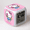H, variant on 3"LED Alarm Clock Hello Kitty Pattern Desk Table Glowing Electronic Colorful Digital Clock for Girl Boy Kids Children Bedroom Toy Birthday Present Gift