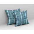 thumbnail image 2 of Amrita Sen Loyalty and Love Broadcloth Indoor Outdoor Pillow, Zippered, BlueBrown, 2 of 5