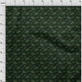 thumbnail image 4 of oneOone Tissu en Coton Flex Vert Abstrait pour Robe Tissu Imprimé au Mètre 40 Pouces de Large, 4 of 4