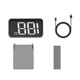 thumbnail image 2 of BotaniNest Advanced Head Up Display Digital Speedometer With Real Readout For Safer Driving Auto Brightness Adjustment And Large Font Projection, 2 of 5