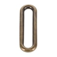 thumbnail image 2 of B9601 Antique Brass, Single Loop, Solid Brass-LL, 1", 2 of 10