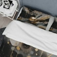 thumbnail image 4 of Designart "Marbled Euphoria Gold and Black II" Abstract Marble Bedding Covert Set - Modern Gold Abstract Bed Set With 1 Sham, 4 of 6