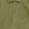 thumbnail image 6 of HOOMEUMY Kids School T‑Shirts Solid Collared Short Sleeve Top, 6 of 9