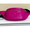 thumbnail image 4 of DKNY Tilly Logo Fanny Belt Pack Pink Faux Leather B4HP, 4 of 7