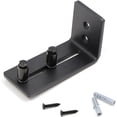 thumbnail image 1 of Guía de rodadura para puerta corrediza - Con 2 ruedas - Para puertas corredizas - Color negro, 1 of 4