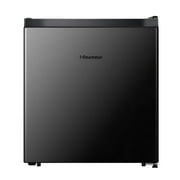 Hisense 1.6 Cu ft Single Door Mini Fridge, Black, Energy Star, WMS017M6XBE New