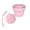 Pink, variant on 200ml Foldable Portable Water Bottle, Heat-Cold Resistant Silicone Water Bottle For Travel & Camping