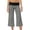 White -BL23, variant on Inglocry Foldover Culottes for Women Low Rise Gauchos Pants Cropped Flowy Flared Wide Leg Palazzo Lounge Yoga Capri Pant Black L