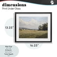 thumbnail image 4 of Stupell Industries Traditional Summer Landscape Cloudy Meadow Black Framed Print Under Glass, 16 x 13, by Franklyn Gregory, 4 of 8