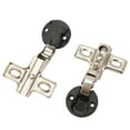 thumbnail image 1 of 2pcs Soft Close Hinges Overlay Hinges for Kitchen Cabinet Built in Damper Brushed   Hinges, 1 of 8