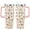 pink gingerbread, variant on Christmas Tumbler 40 oz Gingerbread Snowman Tumbler Winter Leak Proof Cups with Handle and Straw Insulated Water Bottle Coffee Travel Mugs Joy Merry Christmas Decor Holiday Gifts (1PCS)