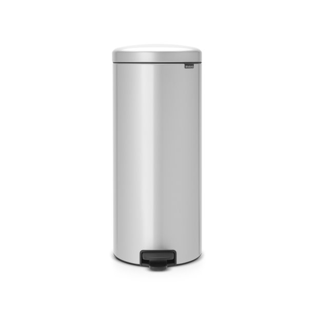 Brabantia Trash Can Newicon 8 Gallon 30L Metallic Gray Walmart Walmart