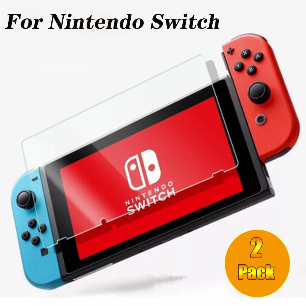 [3 Pack] Tempered Glass Screen Protector for Nintendo Switch 2017 2019