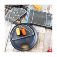 thumbnail image 2 of 2X Fried Tempura Net Stainless Steel Grill Hamburger Fried Chicken Grease Net Japanese Cuisine Pork Rack Home A, 2 of 6