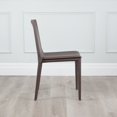 thumbnail image 3 of Hilton Modern Leather & Metal Side Chair - Contract Grade, 3 of 3