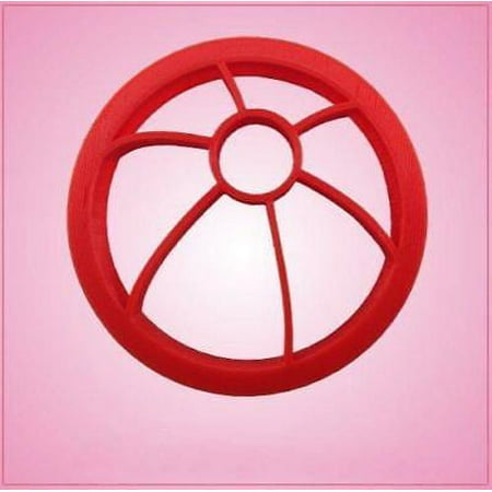 Beach Themed Cookie - Detailed Beach Ball Cookie Cutter