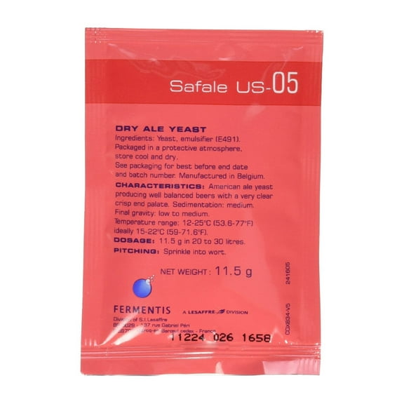 Safale US-05 (11.5 g Pack)