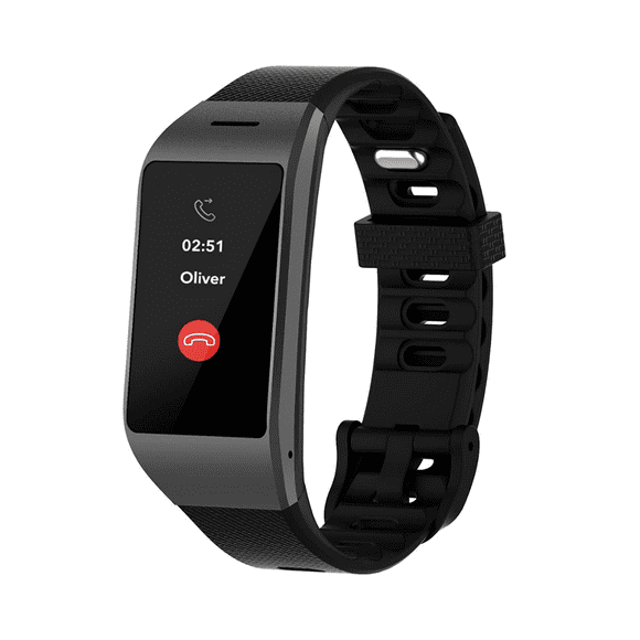 Smartwatch MYKRONOZ ZeNeo negro con micrófono y altavoz integrados