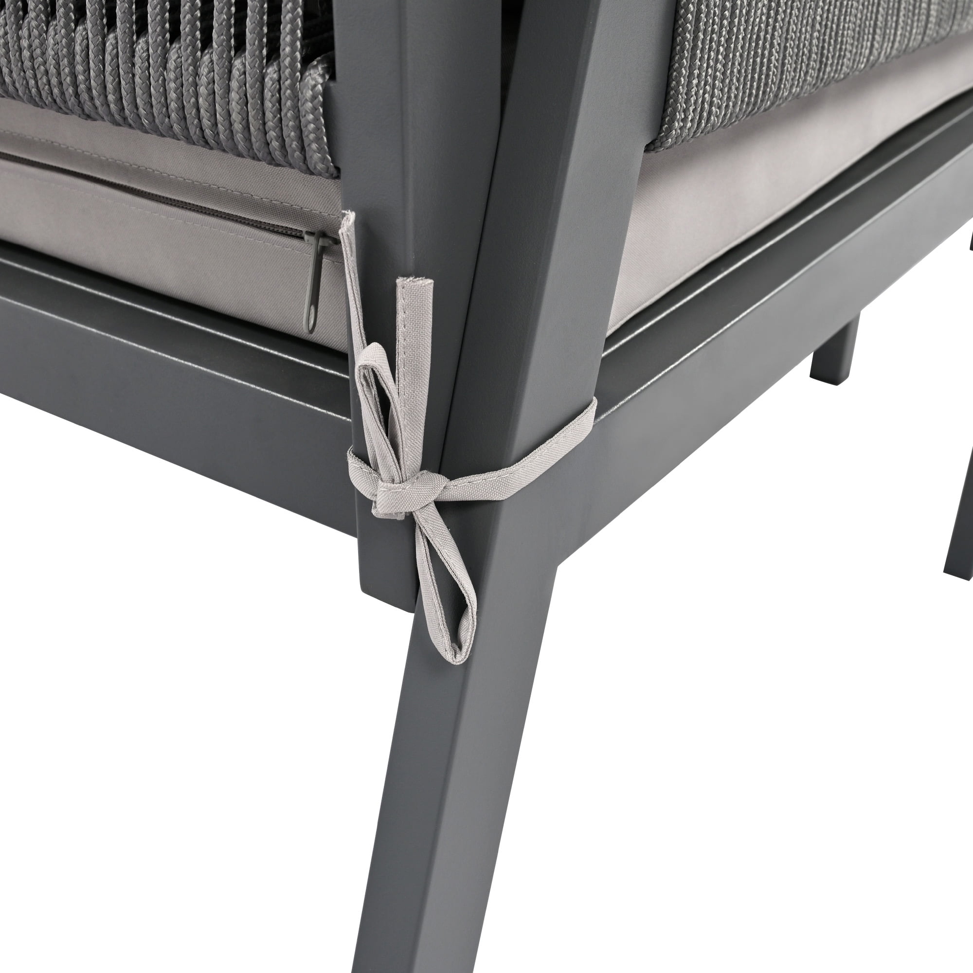 Aimee Lii 4-Pieces Patio Furniture Set, Patio Conversation Set with Tempered Glass Table and Thick Cushion, Outdoor Furniture for Backyard Porch Balcony, Gray Aimee Lii 4-Pieces Patio Furniture Set, Patio Conversation Set with Tempered Glass Table and Thick Cushion, Outdoor Furniture for Backyard Porch Balcony, Gray