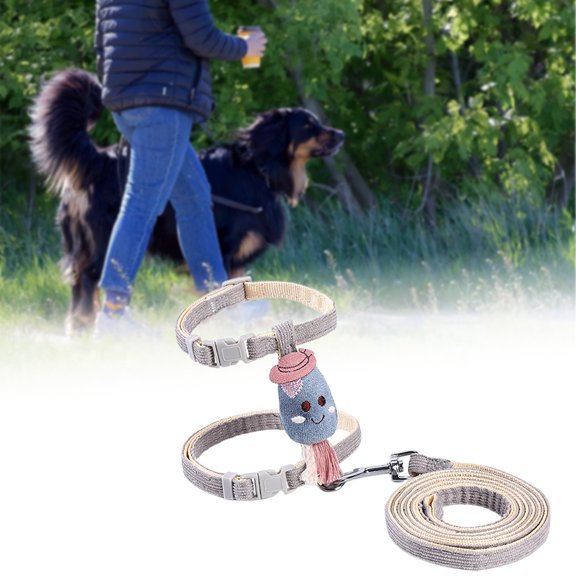 KMWGRE Pet Chest Strap Harness Adjustable Dog Cat Leash for Walking Training Comfortable Polyester Outdoor Indoor Use A B
