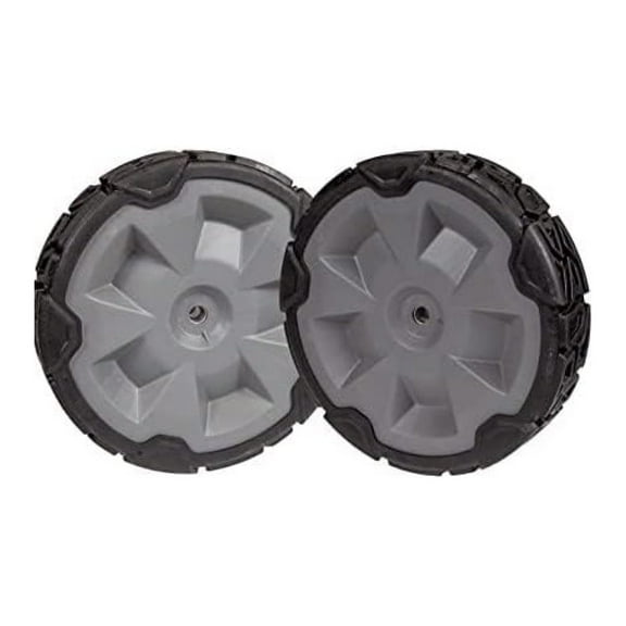 Genuine 140-2350 2-Pack Rear Drive Wheels for 22in Recycler Lawn Mower 21462 21464 21465 21466 21466T 21468 21472 9.65inch