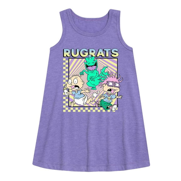 Rugrats - The Chase - Toddler and Youth Girls A-line Dress