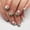 JML455 (glue type), variant on Cross-border hot-selling St. Patrick's Day wearing nail women's fake nail pieces green four-leaf clover glitter nail patch