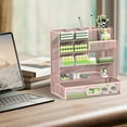 thumbnail image 4 of INTIGE Desktop Organizer with Drawer, Multifunctional Mesh Pen Holders and Desk Accessories for Office and Art Supplies, 4 of 4