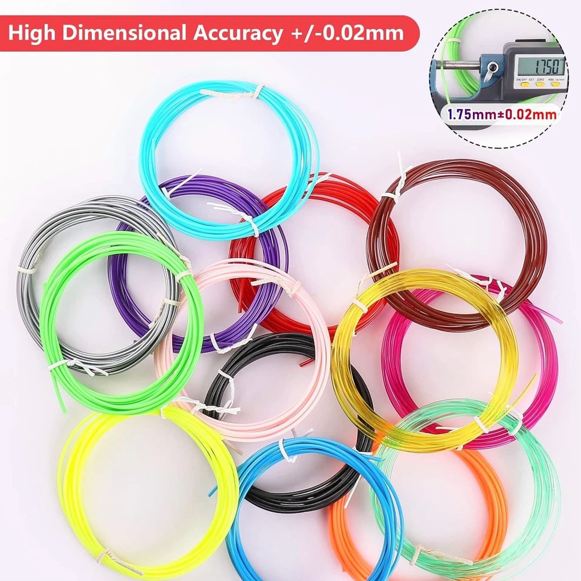 BUTTERFLY- 22 Colors 3D Pen Filament 1.75Mm Pla, Each Color 10 10 Feet Each, 22