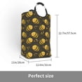 thumbnail image 3 of Vsdgher Cute Cartoon Bees Print Square Laundry Bag Large Collapsible Dirty Clothes Bags With Handles Waterproof Essentials Storage For College Dorm, Family, 3 of 6