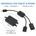 thumbnail image 3 of WEUVEB Cable Otg Convertidor Negro Para Carga Y Transferencia De Datos Con Fuerte Y Duradero, 3 of 7
