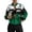 Green, variant on Racing Jacket Women Zipper Up Vintage Color Block Jacket Women Bomber Jacket Womens Streetwear Y2k Jacket