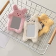 thumbnail image 4 of RUISINERY Cartoon Plush Card Holder Plush Animal Card Covers Card Sleeves Photo Card Holder Photocard Holder Keychain Bag Charm, 4 of 8