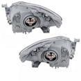 thumbnail image 3 of CAPA For 07-11 Yaris Sedan w/o Sport Front Headlight Headlamp w/o Bulb PAIR SET, 3 of 5