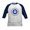 Navy/White, variant on CafePress - Greek Mati Evil Eye 4 Baseball Jersey - Kids Cotton Baseball Jersey, 3/4 Sleeve Shirt